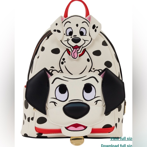 Loungefly Handbags - NWT Loungefly Disney 101 Dalmatians Pongo freckles mini Backpack